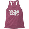 i love cats Racerback Tank