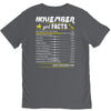 November Girl Facts Sagittarius V-Neck Tee