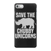 save the chubby unicorns (2) iPhone 7 Case
