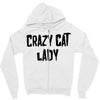 crazy cat lady Zipper Hoodie