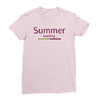 summer loading Ladies Fitted T-Shirt