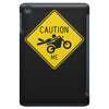 motorcycle caution sign iPad Mini