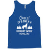 chill hungry wolf Tank Top