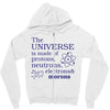 The Universe Is Made Of Protons Neutrons Elektrons And Morons Zipper Hoodie