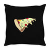 Pizza Slice Little Throw Pillow