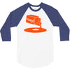 vinyl record 3/4 Sleeve Shirt