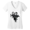 ride the raven Women's V-Neck T-Shirt