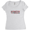 scratch Women's Triblend Scoop T-shirt