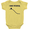 i have potential energy Baby Onesie