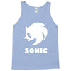 sonic uomo donna bambino sega videogames Tank Top
