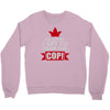 frisk cop leo police wife Crewneck Sweatshirt