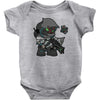 hunter with thorn Baby Onesie