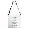 greeting Adjustable Strap Totes
