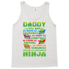 Daddy You Are My Favorite Ninja Tank Top