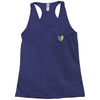 Love Is Love Lgbt Rainbow Heart Racerback Tank