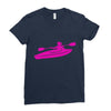 kayak chick Ladies Fitted T-Shirt