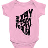 stay hungry stay foolish Baby Onesie