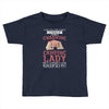 camping lady Toddler T-shirt