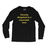 cleverly disqused as a respon Long Sleeve Shirts
