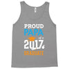 Class of 2017 Proud Papa Graduation Tank Top