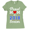proud mom of a 2018 senior Ladies Fitted T-Shirt