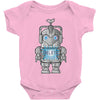 wind up cyberman Baby Onesie