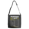 January Girl Facts Capricorn Adjustable Strap Totes