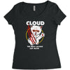 the most savage cat alive Women's Triblend Scoop T-shirt
