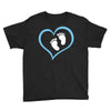 Baby Boy with Heart Any Name Customized Youth Tee
