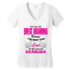 I&rsquo;m Called Great Grandma Because I&rsquo;m Way Too Cool To Be Called Gra Women's V-Neck T-Shirt