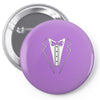 classic black tuxedo t shirt Pin-back button