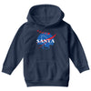 santa nasa parody Youth Hoodie