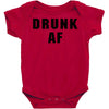 drunk af Baby Bodysuit