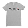 made in canada Ladies Fitted T-Shirt