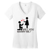 will you love me Women's V-Neck T-Shirt