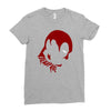 deadpool face Ladies Fitted T-Shirt