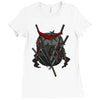 ninja way Ladies Fitted T-Shirt