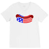 us hot dog V-Neck Tee