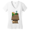wake up Women's V-Neck T-Shirt