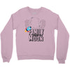 Family Trip To Moon Crewneck Sweatshirt