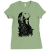 flower girl Ladies Fitted T-Shirt