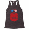 america 3 Racerback Tank