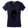 sad girl Women's V-Neck T-Shirt