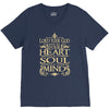love the lord your god heart soul mind V-Neck Tee