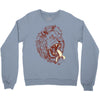 banana eating lion Crewneck Sweatshirt