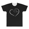 i love beagle All Over Men's T-shirt
