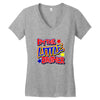 i'm the little brother Women's V-Neck T-Shirt