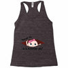 November Peeking Out Baby Girl Racerback Tank