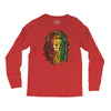 new! men's rasta vibe lion Long Sleeve Shirts