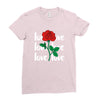Love Rose Ladies Fitted T-Shirt